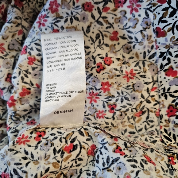 Free People Heartlands Maxi Dress in Ivory Combo Size Small - Picture 11 of 11